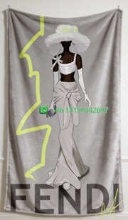 Fendi Throw Blankets